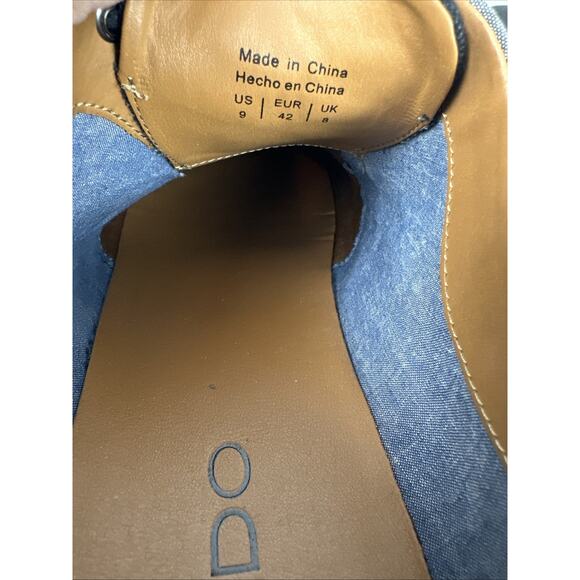 Aldo Black & Gray Casual Oxford Dress Shoes Size 9 - Picture 7 of 8